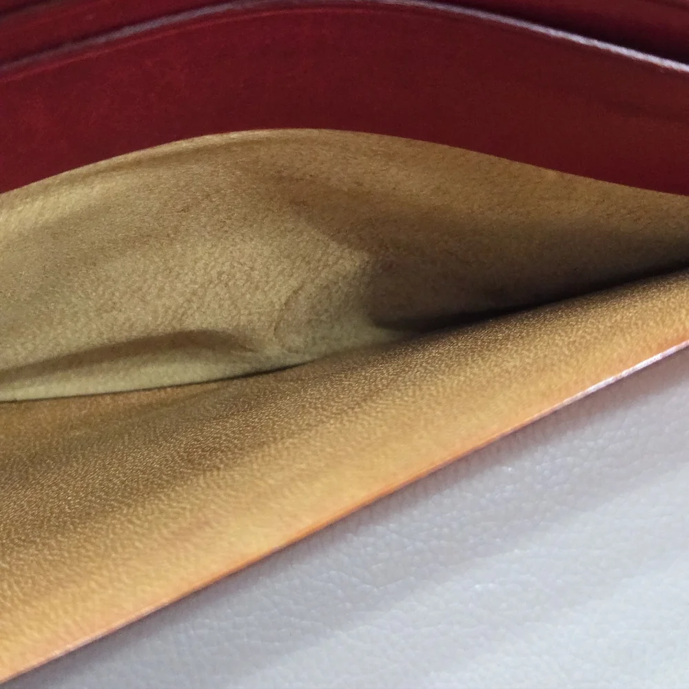 ✨️YSL BEAUTIFUL CHECKBOOK WALLET RED - Picture 7 of 12